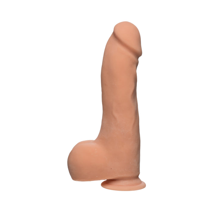 The D Master D 10.5 inches Dildo with Balls Ultraskyn Beige | cutebutkinky.com