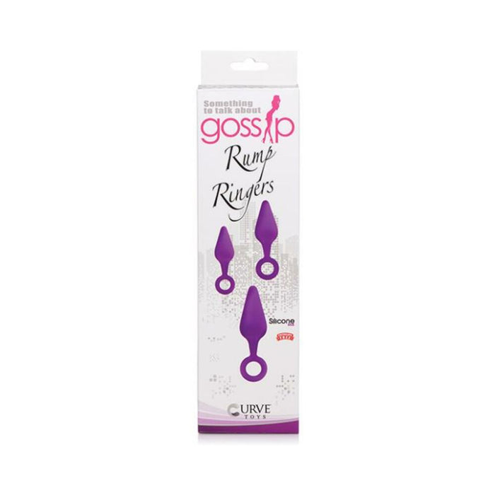 Gossip Rump Ringers Anal Trainer Set Violet | cutebutkinky.com