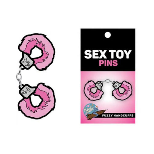 Sex Toy Pin Fuzzy Handcuffs | cutebutkinky.com