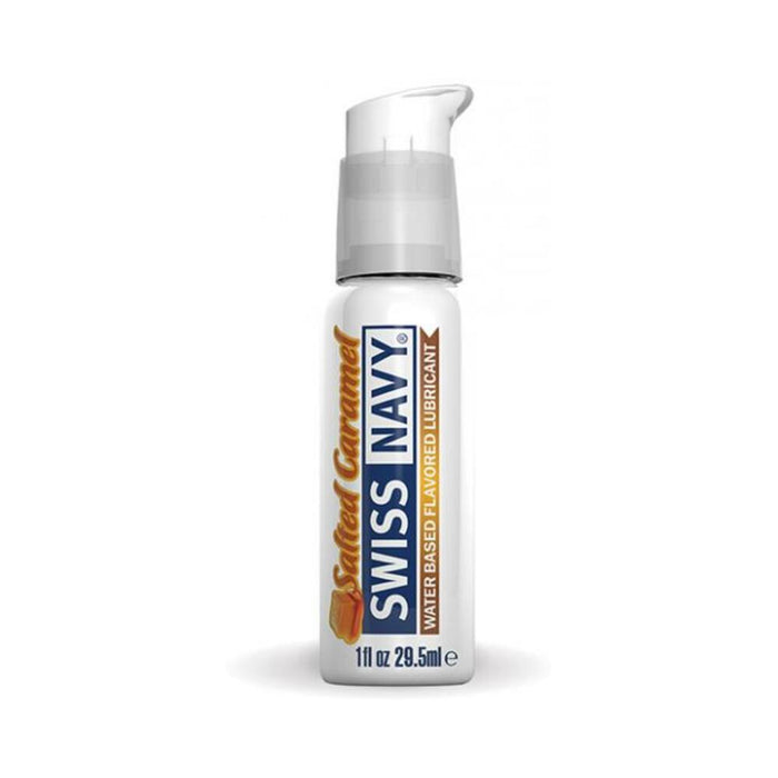 Swiss Navy Salted Caramel Flavored Lubricant 1 Oz. | cutebutkinky.com