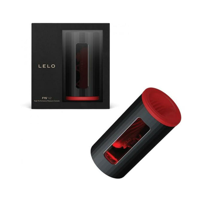 Lelo F1s V2 Masturbator Black/red | cutebutkinky.com