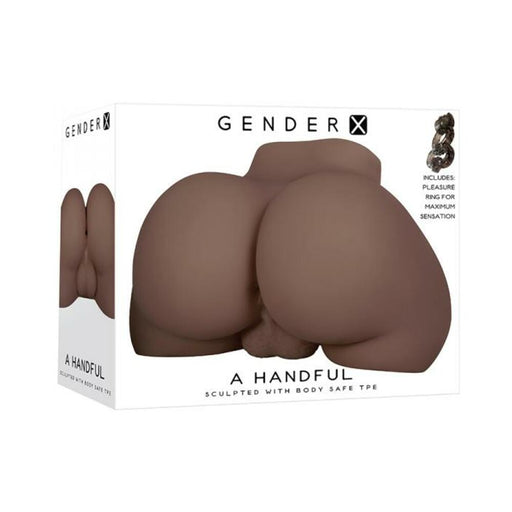 Gender X A Handful Stroker Dark 6 Lbs | cutebutkinky.com