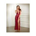 Dreamgirl Lace Gown & G-string Garnet Small Hanging | cutebutkinky.com