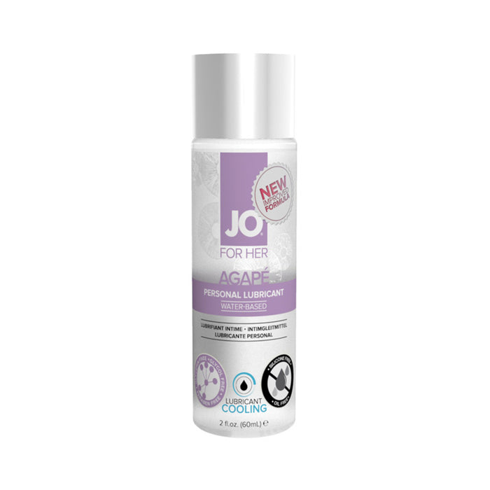 Jo Agape Lubricant Cooling 2oz | cutebutkinky.com