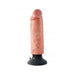 King Cock 6 inches Vibrating Dildo Beige | cutebutkinky.com