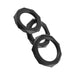 Fantasy C-ringz Silicone Designer Stamina Set Black | cutebutkinky.com