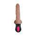 Natural Realskin Hot Cock #2 Fully Bendable 12 Function Usb Cord Included Waterproof Brown | cutebutkinky.com