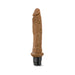 Dr. Skin - Cock Vibe - 9.75 Inch Vibrating Cock - Mocha | cutebutkinky.com