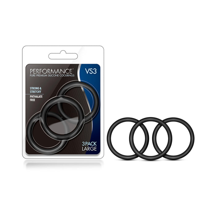 Performance - Vs3 Pure Premium Silicone Cockrings - Large | cutebutkinky.com