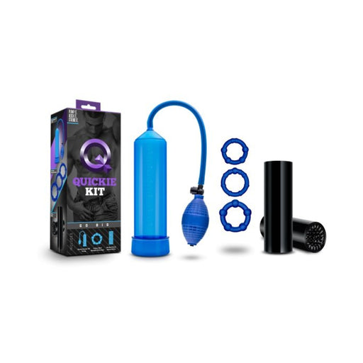 Quickie Kit - Go Big - Blue | cutebutkinky.com