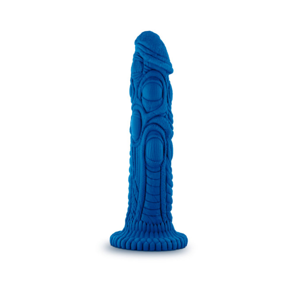 The Realm - Draken - Lock On Dildo - Blue | cutebutkinky.com