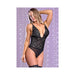 Ms Risque Business Teddy Black L/xl | cutebutkinky.com