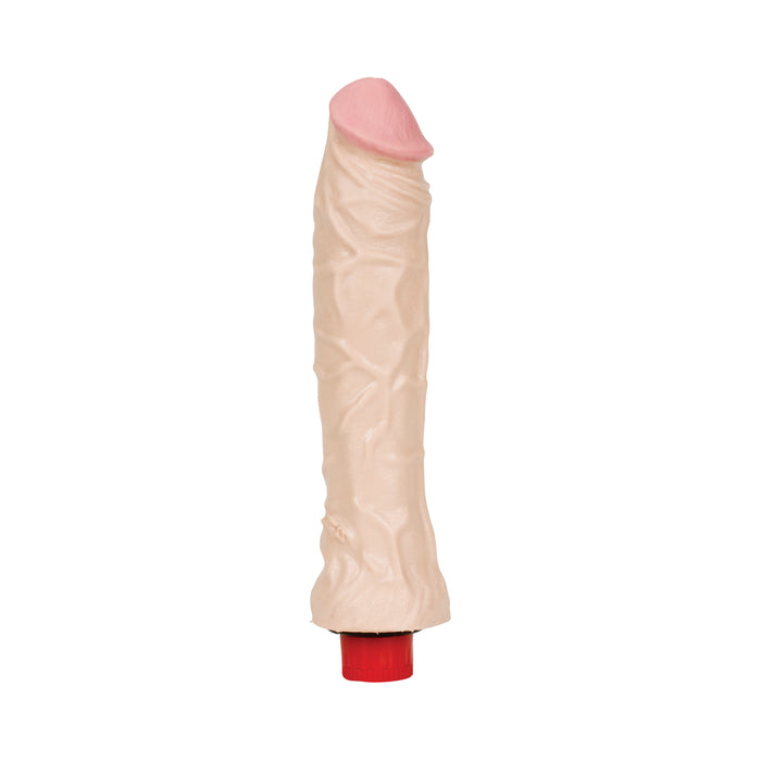 The Naturals Heavy Veined 8 inches Vibrating Dong | cutebutkinky.com