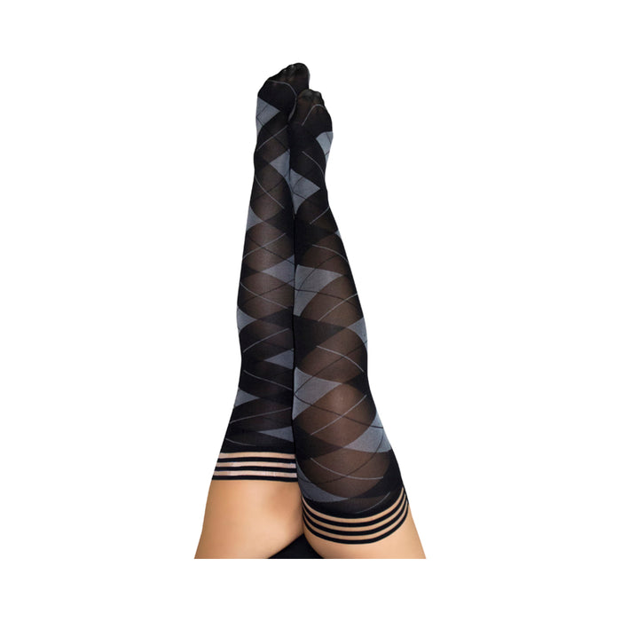 Kixies Kimmie Argyle Size D | cutebutkinky.com