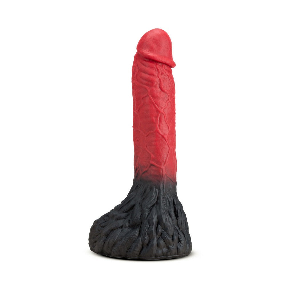 The Realm Lycan Lock-on Werewolf Dildo Red | cutebutkinky.com